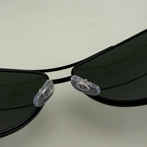 Ray-Ban Sunglasses RB 3293 006/71 Matte Black Polarized Aviator Pilot New + Case - Picture 6 of 15